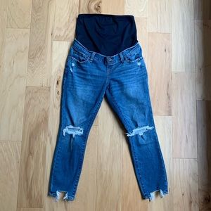 Abercrombie Maternity Super Skinny Ankle Jean